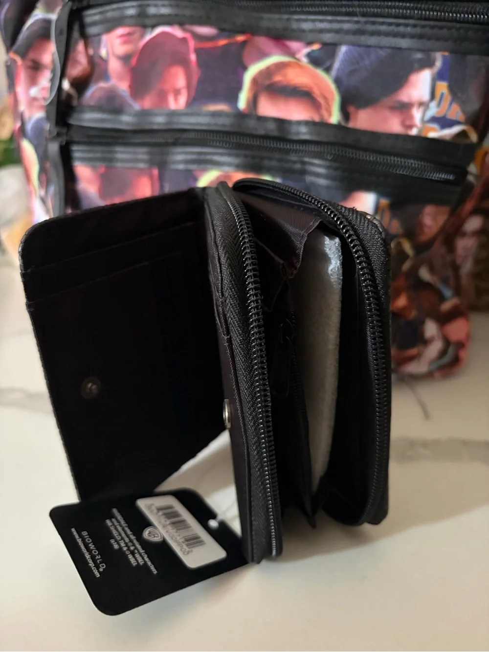 Jughead Crown wallet - Black, metallic, Red
